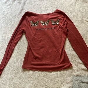 Butterfly shirt for kids